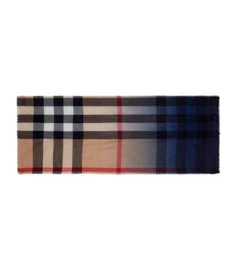 burberry ombre check scarf|burberry check scarf sale.